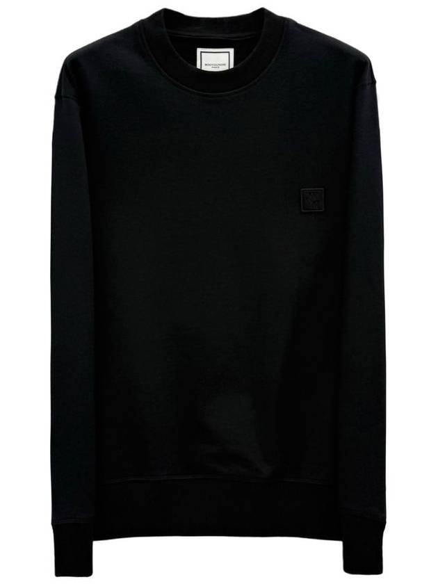 3D Coral Back Logo Sweatshirt Black - WOOYOUNGMI - BALAAN 3