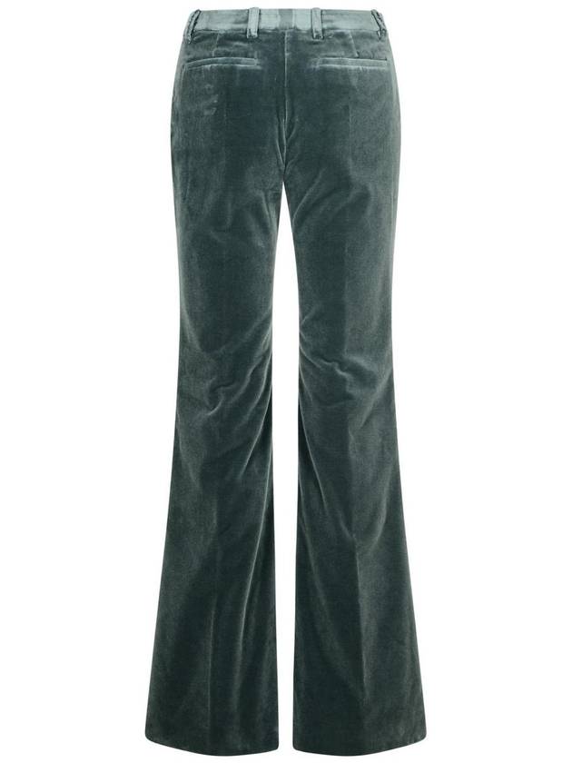 Etro Green Cotton Pants - ETRO - BALAAN 3