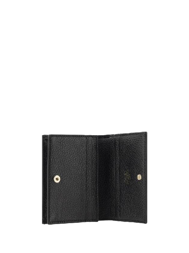 Rockstud Flap Half Wallet Black - VALENTINO - BALAAN 4