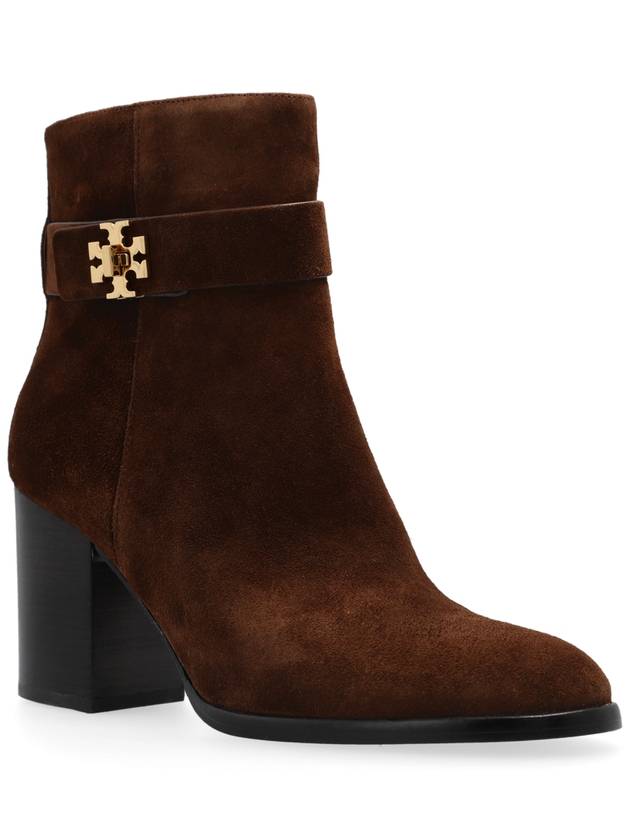 Tory Burch Booties With Logo, Women's, Brown - TORY BURCH - BALAAN 4