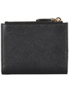 Small Saffiano Half Wallet Black - PRADA - BALAAN 4