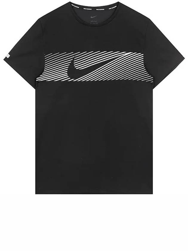 Genuine Flash Dry Fit UV Mylar SS Running Top FN3052 010 - NIKE - BALAAN 3