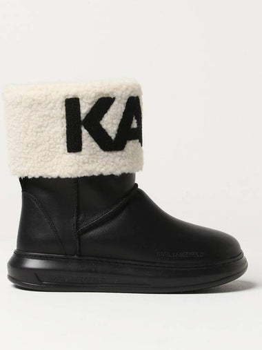 Flat ankle boots woman Karl Lagerfeld - KARL LAGERFELD - BALAAN 1