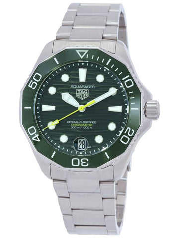 Tag Heuer Aquaracer Automatic Green Dial Men's Watch WBP5116.BA0013 - TAG HEUER - BALAAN 1