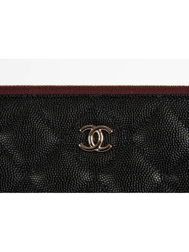 Classic Gold Hardware Caviar Large Calfskin Clutch Bag Black - CHANEL - BALAAN 5