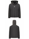 Traversier Hooded Jacket Black - MONCLER - BALAAN 5