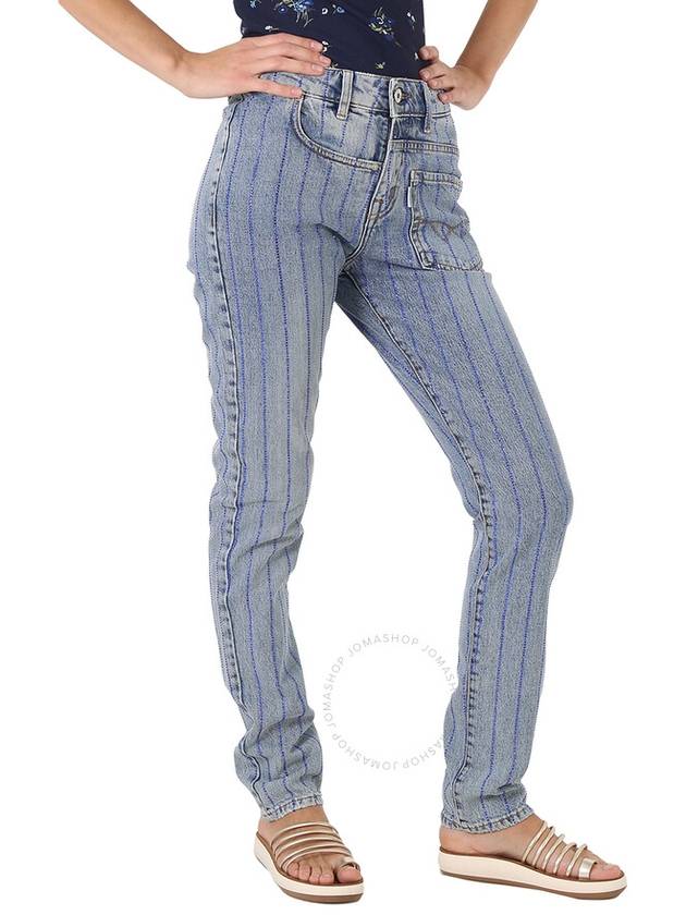 Filles A Papa Ladies Pants Blue Turner Crystal, Waist Size 25" - FILLES A PAPA - BALAAN 2