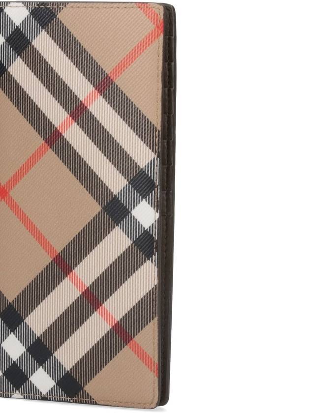 Check Bifold Card Wallet Sand - BURBERRY - BALAAN 4