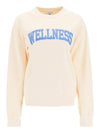 Wellness Logo Sweatshirt Beige - SPORTY & RICH - BALAAN 1