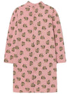 Kids Flower Pattern Dress Pink F22011 152CU - THE ANIMALS OBSERVATORY - BALAAN 3