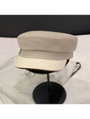 Hermes Hat Deauville Plain Air Cap Calfskin Cotton Beige - CHANEL - BALAAN 3