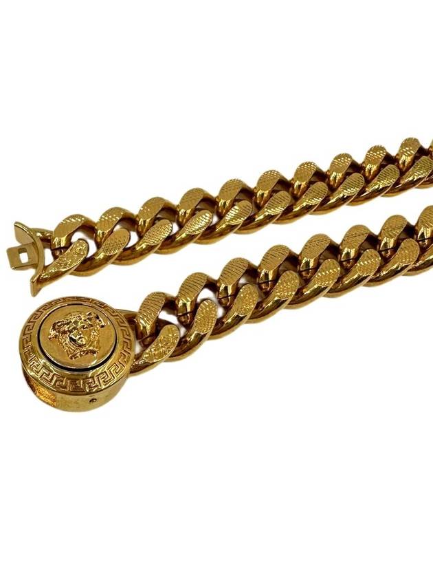 Medusa Chain Necklace Gold - VERSACE - BALAAN 4