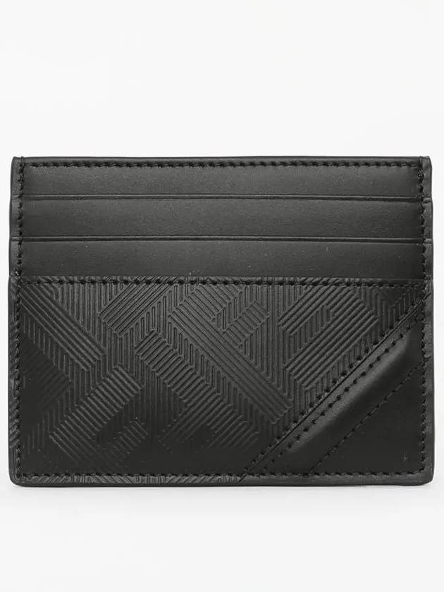 Shadow Diagonal Card Wallet Black - FENDI - BALAAN 2