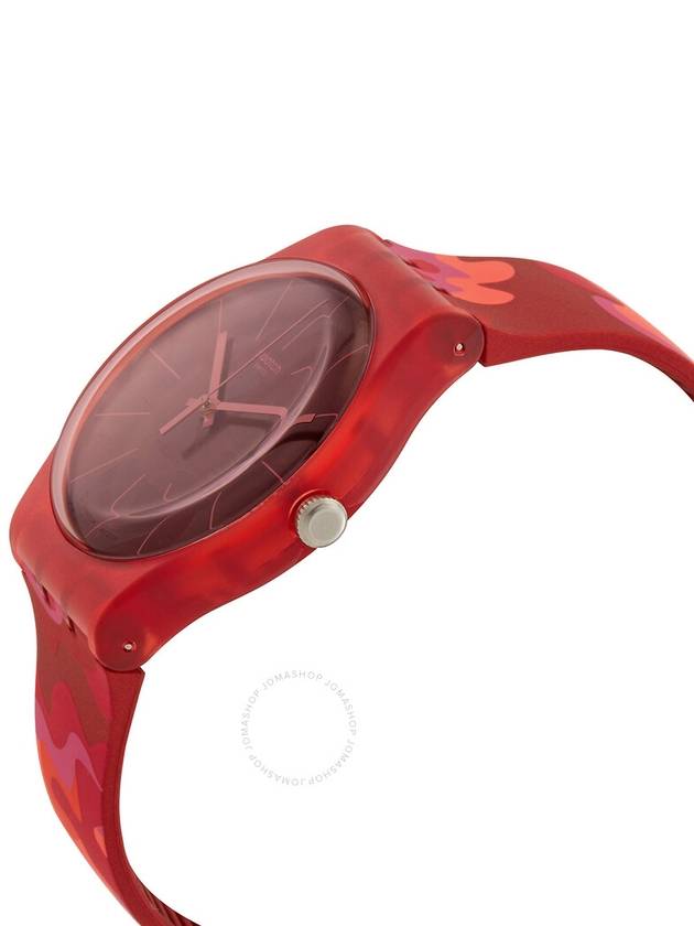 Swatch Camouflash Quartz Red Dial Unisex Watch SUOR116 - SWATCH - BALAAN 2