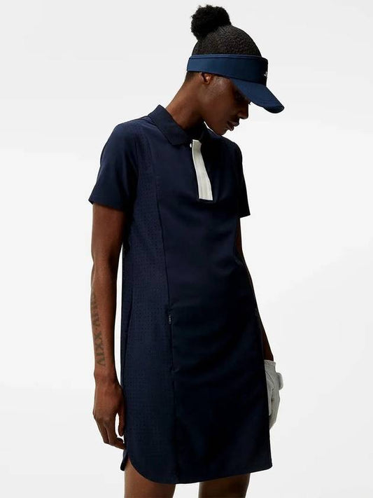 SS Golf Denise Dress DENISE DRESS Navy - J.LINDEBERG - BALAAN 2