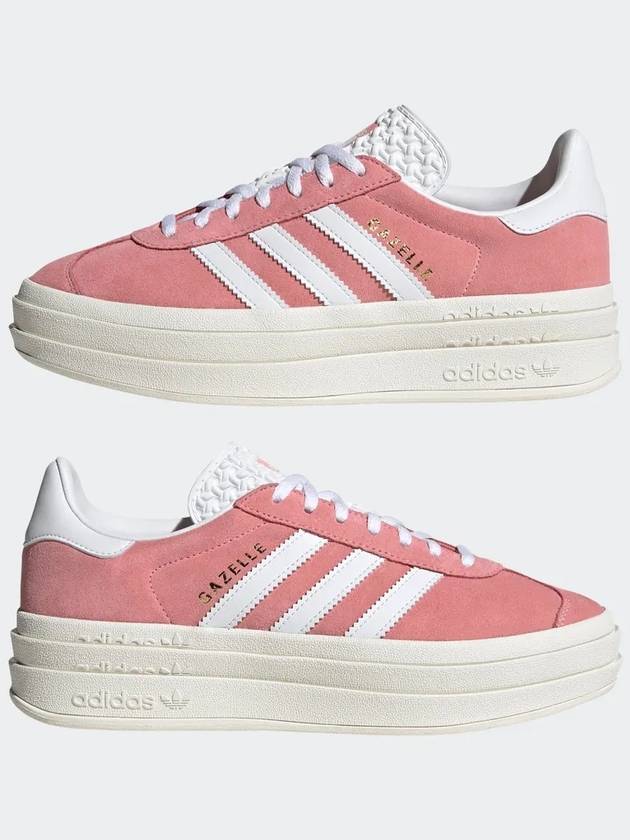 Gazelle Bold Low Top Sneakers Pink - ADIDAS - BALAAN 4