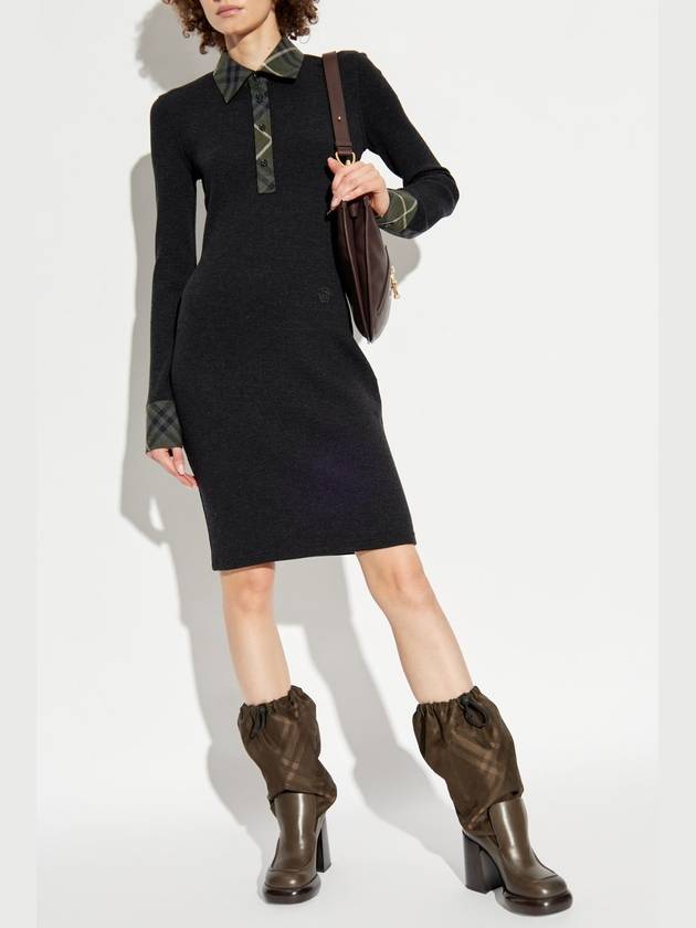 Burberry Wool Dress, Women's, Black - BURBERRY - BALAAN 2