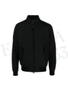 G9 Classic Original Harrington Zip-Up Jacket Black - BARACUTA - BALAAN 3