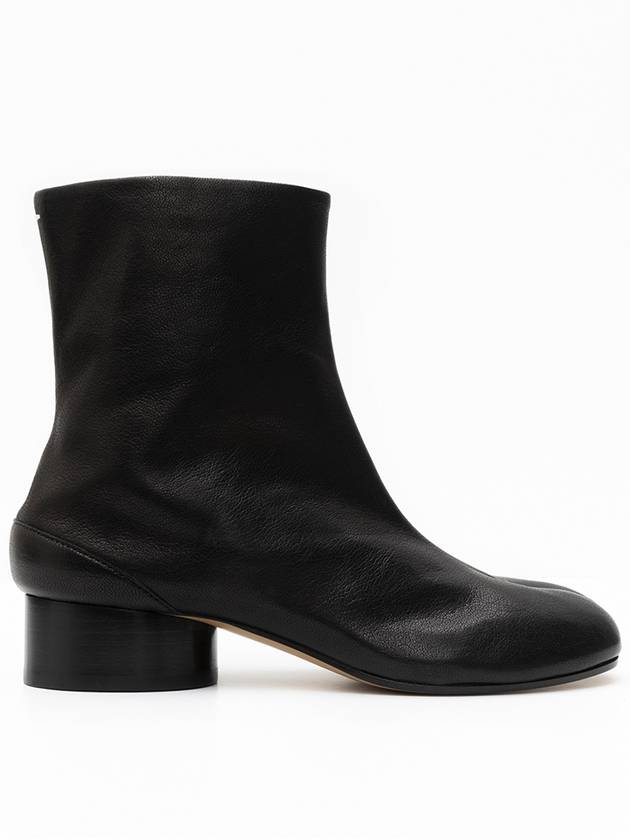 Women's Vintage Tabi Middle Boots Black - MAISON MARGIELA - BALAAN.