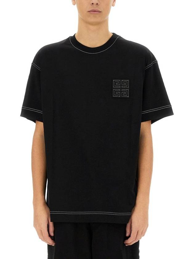 Givenchy T-Shirt With Logo - GIVENCHY - BALAAN 1