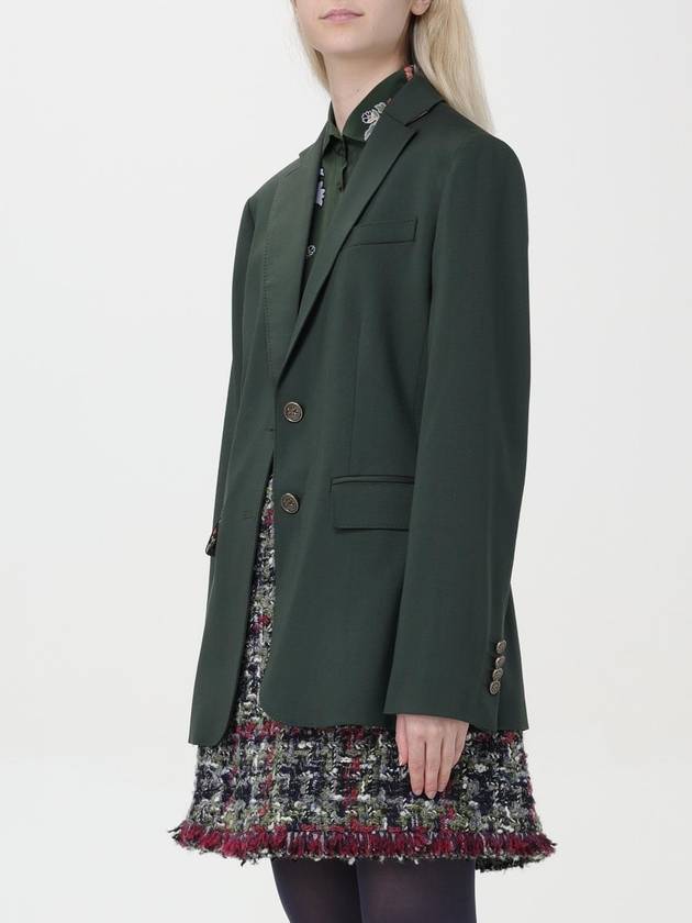 single breasted jacket green - ETRO - BALAAN 5