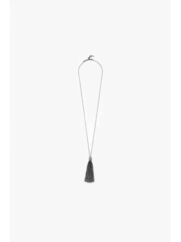 10 ePoint Women s Monili Tassel Pendant Necklace Silver - BRUNELLO CUCINELLI - BALAAN 1