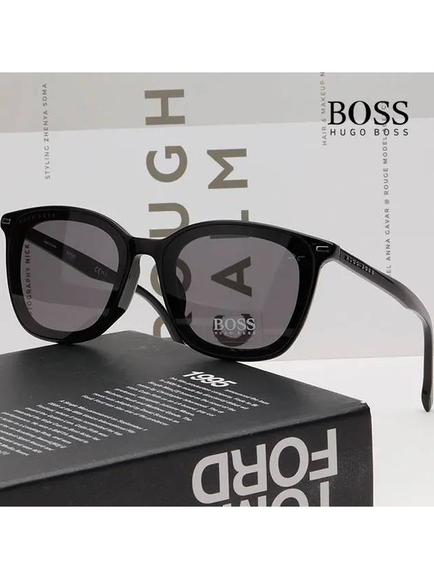 Hugo Boss sunglasses BOSS1292FSK 284IR horn rim Asian fit - HUGO BOSS - BALAAN 2