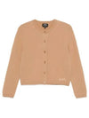 Mila Merino Wool Cardigan Camel - A.P.C. - BALAAN 2