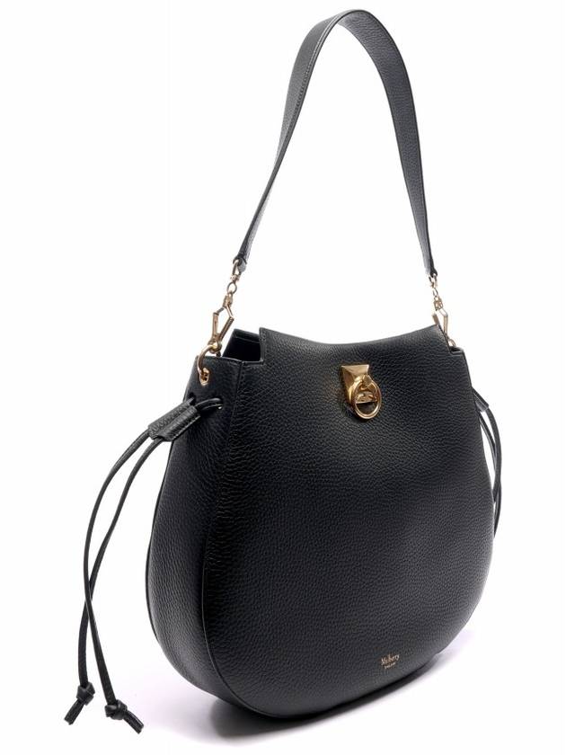 Iris Hobo Shoulder Bag Black - MULBERRY - BALAAN 5