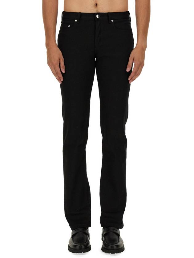 Men's New Standard Straight Jeans Black - A.P.C. - BALAAN 2