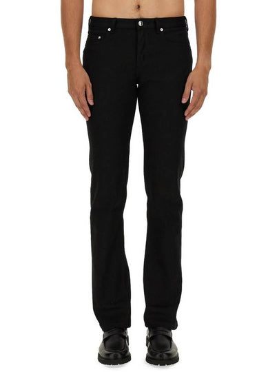 Men's New Standard Straight Jeans Black - A.P.C. - BALAAN 2