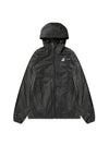 K-Way collab Black Heart Zip Jacket Black - COMME DES GARCONS PLAY - BALAAN 1