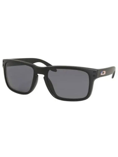 Holbrook Standard Issue USA Flag Collection Matte Black Gray OO9102 E6OO9102 E655 - OAKLEY - BALAAN 1