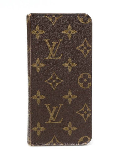 M63400 Monogram Canvas iPhone 7 8 Plus Folio Phone Case - LOUIS VUITTON - BALAAN 1