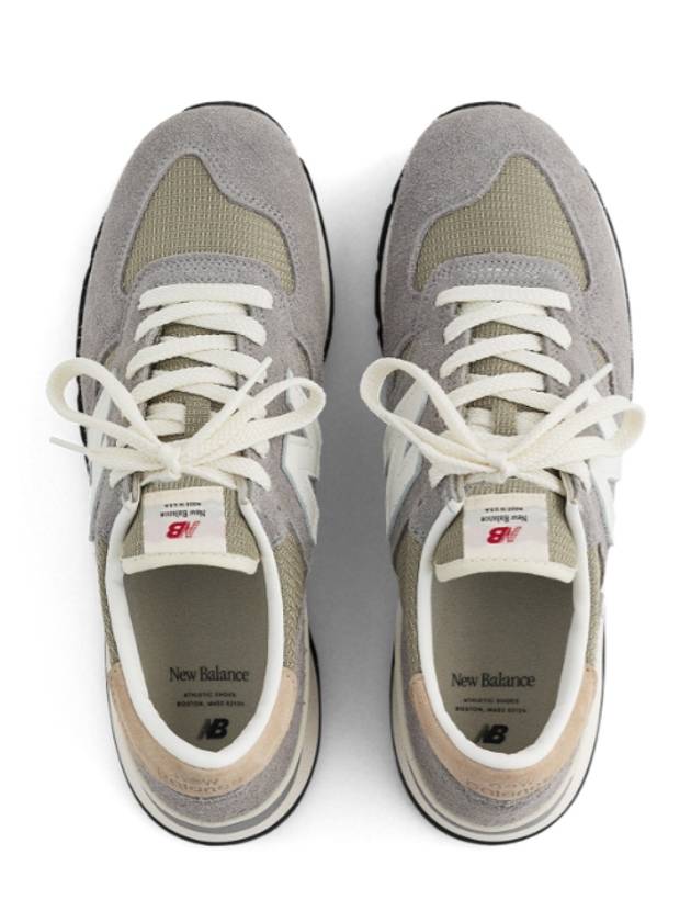 990V1 MarbleheADDIncense Low Top Sneakers Gray - NEW BALANCE - BALAAN 7