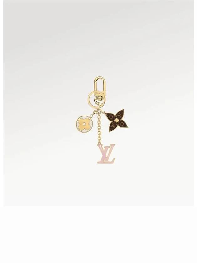 Spring Street Bag Charm Key Holder Gold - LOUIS VUITTON - BALAAN 3