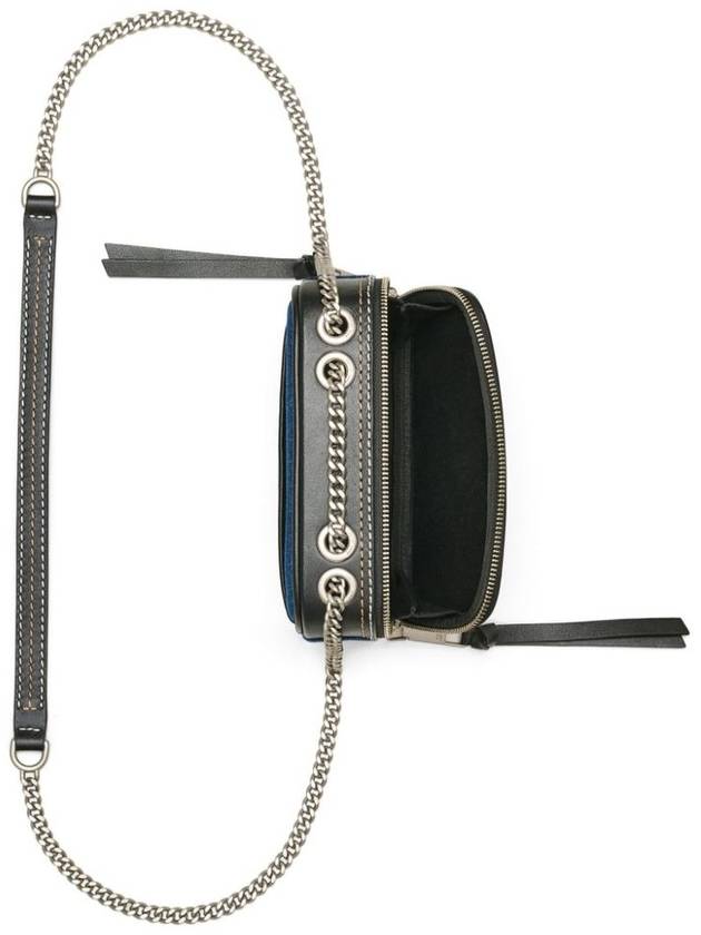 The Denim Chain Snapshot Cross Bag Blue - MARC JACOBS - BALAAN 8