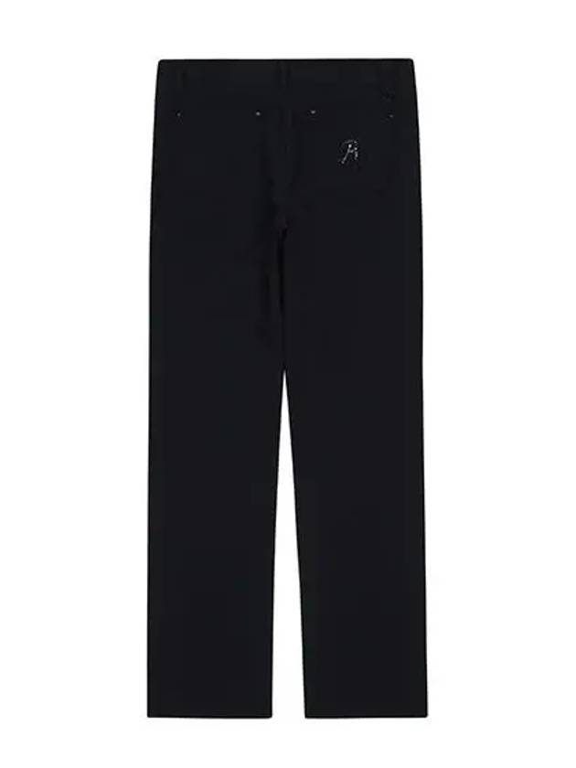 Women s semi bootcut bonding pants 5904LXSS BLACK - BLACK&WHITE - BALAAN 2