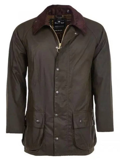 Classic Viewport Wax Jacket Olive - BARBOUR - BALAAN 2