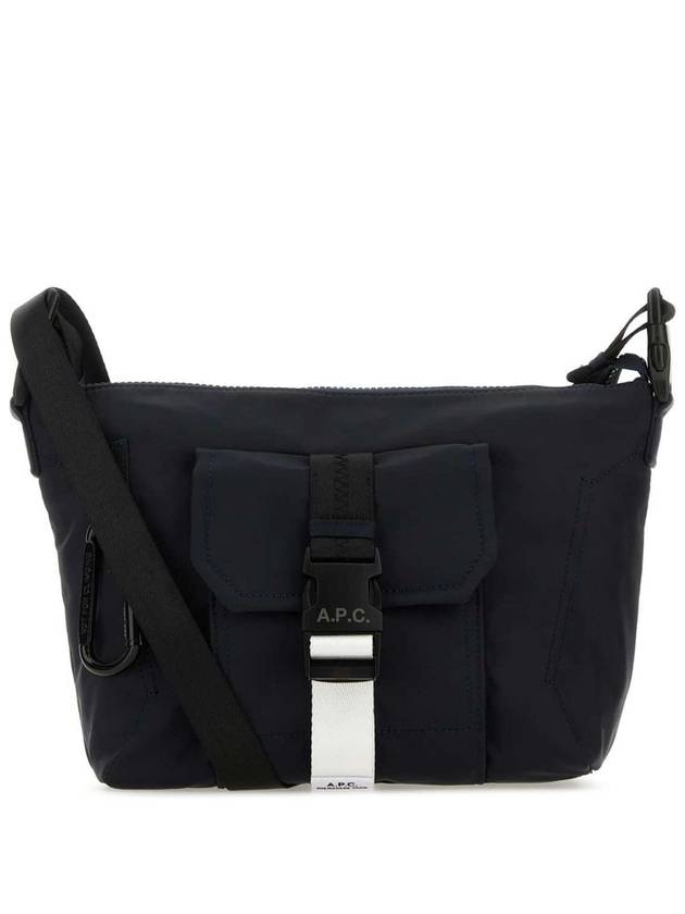 Track Logo Buckle Messenger Bag Navy - A.P.C. - BALAAN 2