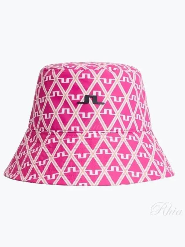 Hat Rosa Print Bucket Hat GWAC09762 S193 Women's Rosa Print Bucket Hat - J.LINDEBERG - BALAAN 2