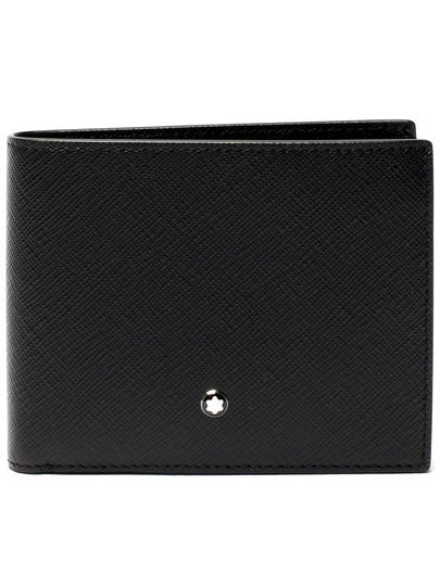 Sartorial 6CC Leather Half Wallet Black - MONTBLANC - BALAAN 2