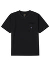 Crew Neck Poly Jersey Short Sleeve T-Shirt Black - NEEDLES - BALAAN 4