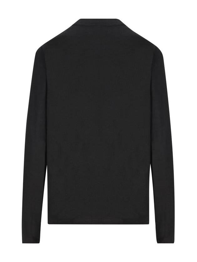 Women's Organic Cotton Long Sleeve T Shirt 3 Pack Black - JIL SANDER - BALAAN 3