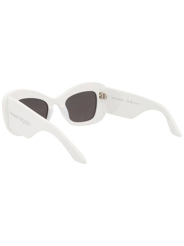 sunglasses AM0434S 005 white - ALEXANDER MCQUEEN - BALAAN 5