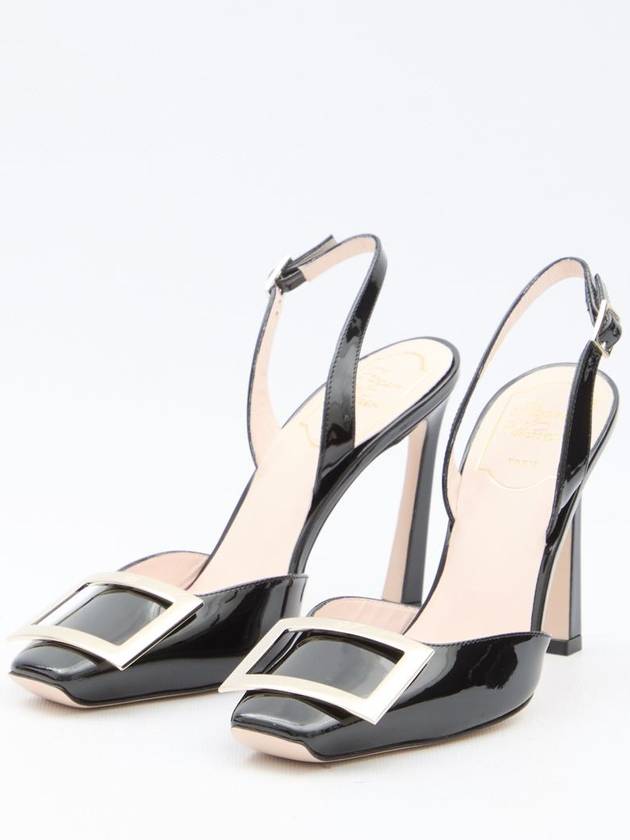 Trumpet Leather Pumps Black - ROGER VIVIER - BALAAN 3