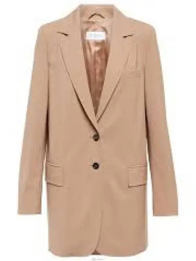 Women's Anta Single Breasted Jacket Camel - MAX MARA - BALAAN 2