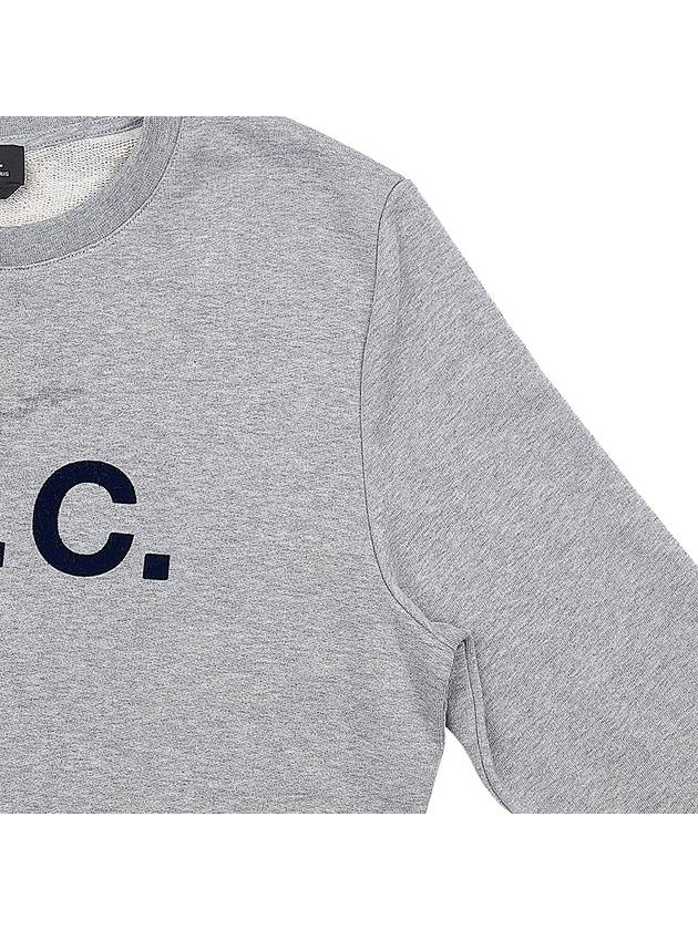 VPC Logo Crew Neck Sweatshirt Grey - A.P.C. - BALAAN 5