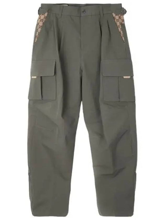 cotton cargo pants men - GUCCI - BALAAN 1