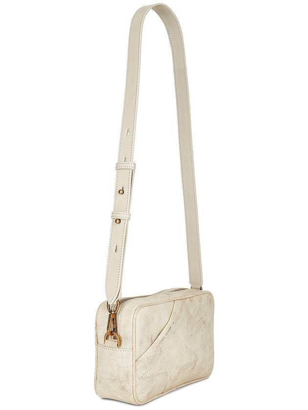 Star Leather Shoulder Bag Ivory - GOLDEN GOOSE - BALAAN 4